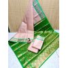 - Green & Baby Pink Semi Silk Saree - image 3 | Saree Palace Germany | Bazaa