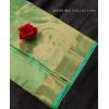 - Light Green & Copper Semi Silk Saree - image 3 | Saree Palace Germany | Bazaa