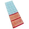 Aqua blue silk saree - image 4 | Saree Palace Germany