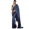 - Chiffon blue ready to wear saree - image 3 | Saree Palace Germany | Bazaa