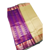 - Light Pista Green & Purple Soft Silk Saree - image 3 | Saree Palace Germany | Bazaa