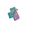 Light purple and blue wedding silk saree - image 3 | Saree Palace Germany
