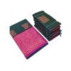 Pink & Dark Green Fancy Soft Silk Saree - image 3 | Saree Palace Germany
