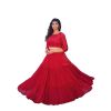 Red Georgette Party Wear Lehenga - image 3 | Saree Palace Germany