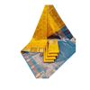 - Yellow & Golden Sea Blue Semi SIlk Saree - image 3 | Saree Palace Germany | Bazaa