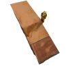 Beige & Rustic Orange Soft Silk Saree - image 3 | Saree Palace Germany