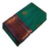 Green with Copper Zari Soft Silk Saree - image 3 | Saree Palace Germany