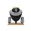 - Silver Heavy Necklace Set With Earrings - image 3 | Saree Palace Germany | Bazaa