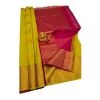 Lime green Banaras silk saree - image 3 | Saree Palace Germany