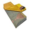 Olive green and yellow silk saree - image 3 | Saree Palace Germany