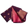 - Wine Soft Pattu Saree - image 3 | Saree Palace Germany | Bazaa