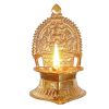 - kamatchi amman vilakku | Brass | Medium Size - image 3 | Indi Store | Bazaa