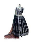 - Attractive Lehenga Choli with Dupatta - image 3 | Saree Palace Germany | Bazaa