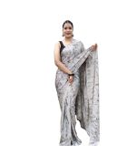 - Chiffon printed saree - image 3 | Saree Palace Germany | Bazaa