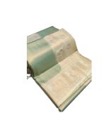 - Pastel Green with Copper Work Soft Silk Saree - image 6 | Saree Palace Germany | Bazaa