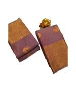 - Kanchipuram handwoven silk saree - image 6 | Saree Palace Germany | Bazaa