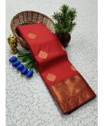 - Semi SIlk Kanchipuram Silk Saree - image 3 | Saree Palace Germany | Bazaa