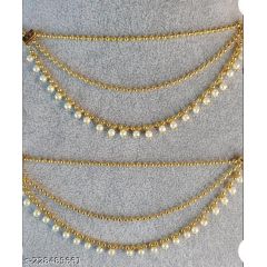 - Single layer ear chain / Maatal - image 3 | Saree Palace Germany | Bazaa