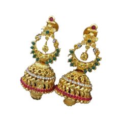 - Micro Plated Jumka - image 3 | Saree Palace Germany | Bazaa