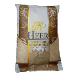 Heer - Heer Superior Basmati Rice Extra Long 5Kg - image 1 | Inaivaa | Bazaa