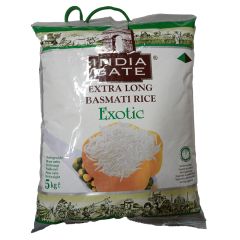 India Gate - India Gate Extra Long Basmati Rice Exotic 5Kg - image 1 | Inaivaa | Bazaa