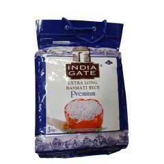 India Gate - India Gate Extra Long Basmati Rice Premium 5Kg - image 1 | Inaivaa | Bazaa