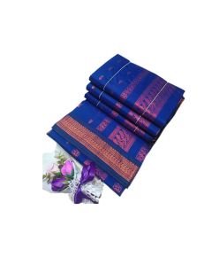 - Blue Pattu Saree - image 3 | Saree Palace Germany | Bazaa