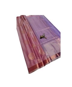 Rose Gold Soft Silk Saree - image 3 | Saree Palace Germany