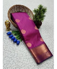 Semi SIlk Kanchipuram Silk Saree - image 3 | Saree Palace Germany