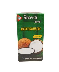 Aroy-D Coconut Milk 500ml - image 1 | Inaivaa