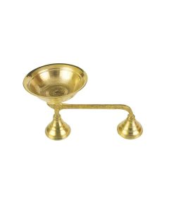 - Karpuram Aarathi Stand | Dhoop Stand | Brass - image 3 | Indi Store | Bazaa