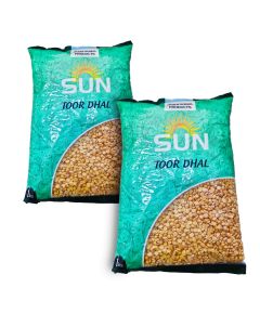 Sun : Toor Dal 2 kg ( 2 x 1kg Multi-pack) - image 1 | Inaivaa