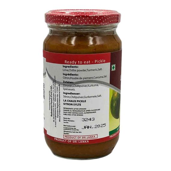 Rabeena Lime Pickle 375g - image 6 | Inaivaa