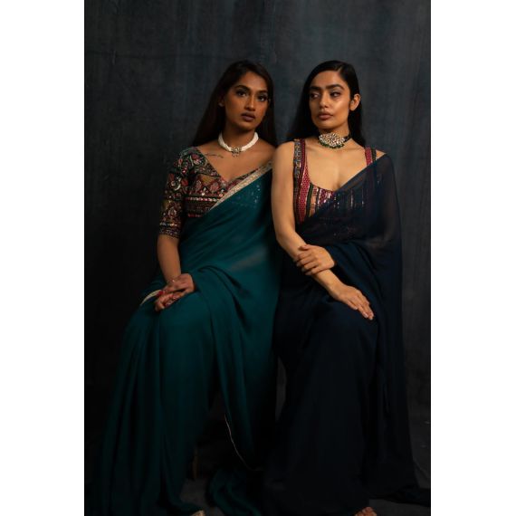 - Party wear saree - image 16 | Saree Palace Germany | Bazaa