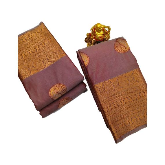 Kanchipuram handwoven silk saree - image 9 | Saree Palace Germany