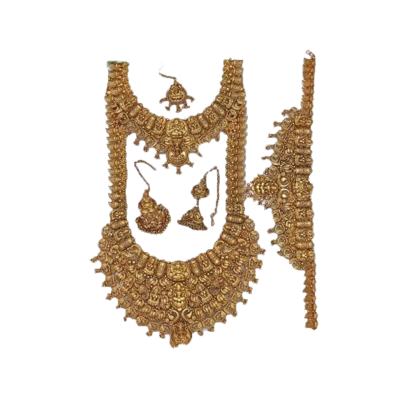 Beautiful Bridal Necklace Set - image 3 | Saree Palace Germany