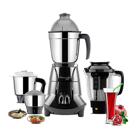 - Butterfly Jet Elite Mixer Grinder, 750W, 4 Jars (Grey) - image 6 | Indi Store | Bazaa