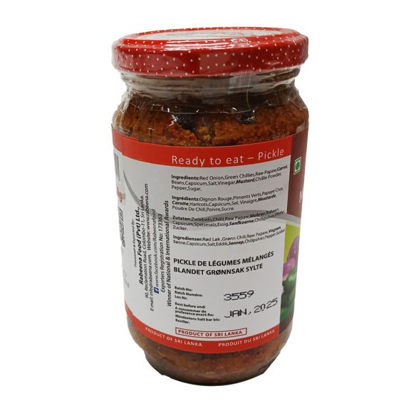 Rabeena Mixed Vegetable Ready to eat Pickle 350g - image 3 | Inaivaa