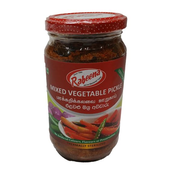 Rabeena Mixed Vegetable Ready to eat Pickle 350g - image 4 | Inaivaa