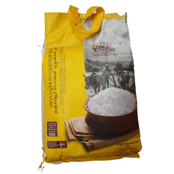 SNR Thanjavr Ponni Boiled Rice 5Kg - image 1 | Inaivaa
