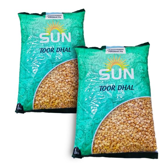 Sun : Toor Dal 2 kg ( 2 x 1kg Multi-pack) - image 1 | Inaivaa