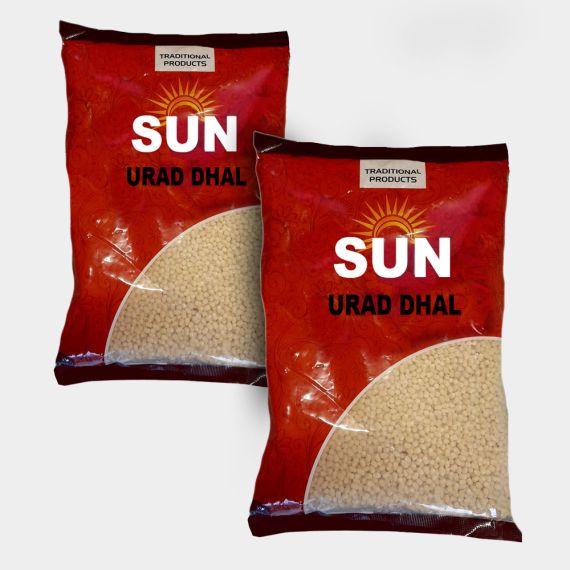 Sun : Urid Dal 2 kg (2 x 1kg Multi-pack) - image 1 | Inaivaa