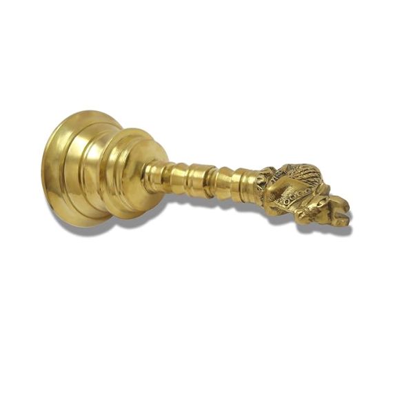 - Traditional Brass Nandi Pooja Mani/Hand Puja Bell - image 3 | Indi Store | Bazaa
