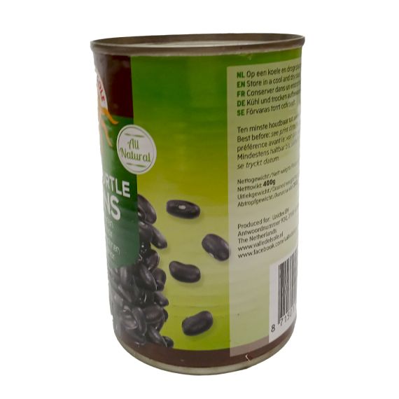 Valle Del Sole Black Turtle Beans 400g - image 2 | Inaivaa